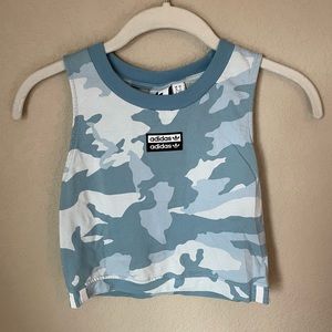 Adidas cropped tank